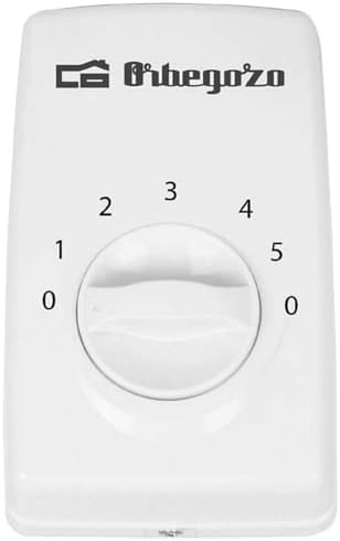 Orbegozo CFC 49120 - Ventilador de techo silencioso, 120 cm, 60 W, gris, interruptor de pared