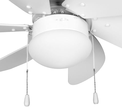  Orbegozo CP 15076 B - Ventilador de techo silencioso para dormitorio, 6 aspas de madera, 80 cm de diámetro
| Orbegozo C