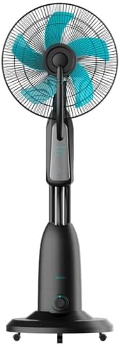  Cecotec Ventilador Nebulizador de Agua EnergySilence 590 Freshessence - Oscilante y Silencioso para Duerme Bién
| Cecot
