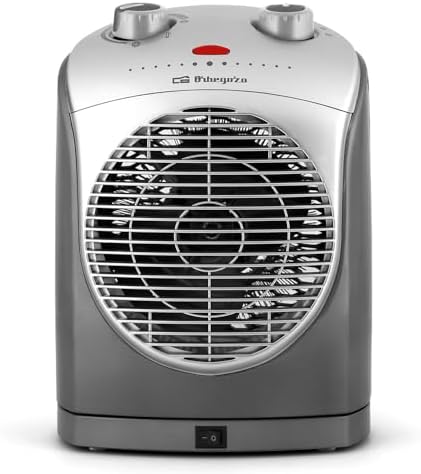  Orbegozo FH 5022 Calefactor oscilante para hogar, 2200 W, 2 niveles de potencia y función ventilador
| Orbegozo FH 5022
