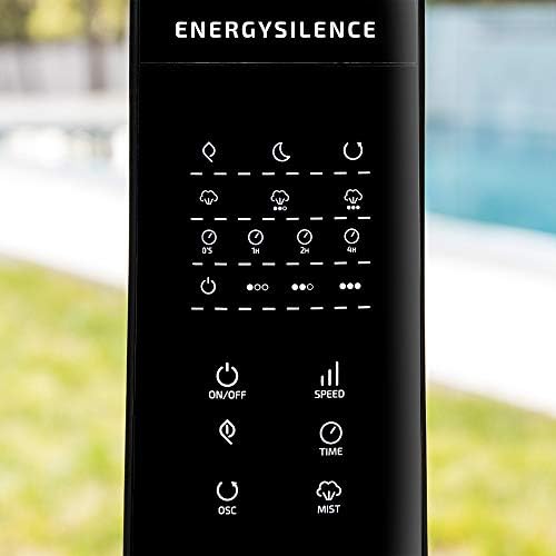  Cecotec Ventilador Nebulizador de Agua EnergySilence 590 Freshessence - Oscilante y Silencioso para Duerme Bién
| Cecot