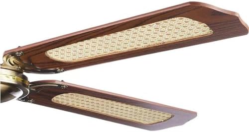 Ventilador de techo Orbegozo CF 01105 M | Potencia 50 W | Diámetro 105 cm | 4 Palas Reversibles | 3 Velocidades | Madera