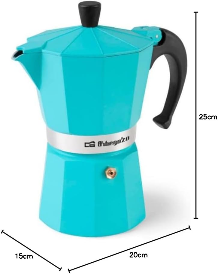  Orbegozo Cafetera Italiana KFV645 6 Tazas para Mentes Frescas
| Orbegozo Cafetera Italiana KFV645 6 Tazas para Crianzas
