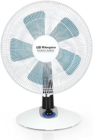  Orbegozo TF 0138 Ventilador Silencioso de Sobremesa para Oficina, Azul/Blanco
| Orbegozo TF 0138 Ventilador Silencioso 