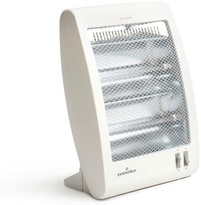  Estufa de Cuarzo The Secret Home 400/800W para Relajación
| Estufa de Cuarzo The Secret Home 29x11,5x39 cm para Salón
|