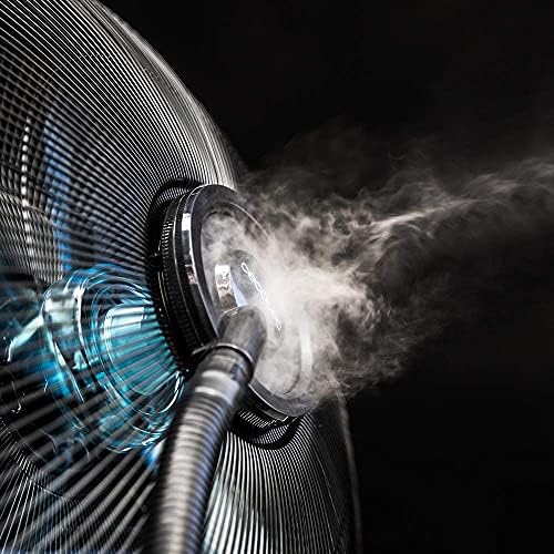  Cecotec Ventilador Nebulizador de Agua EnergySilence 590 Freshessence - Oscilante y Silencioso para Duerme Bién
| Cecot