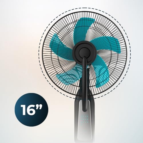  Cecotec Ventilador Nebulizador de Agua EnergySilence 590 Freshessence - Oscilante y Silencioso para Duerme Bién
| Cecot